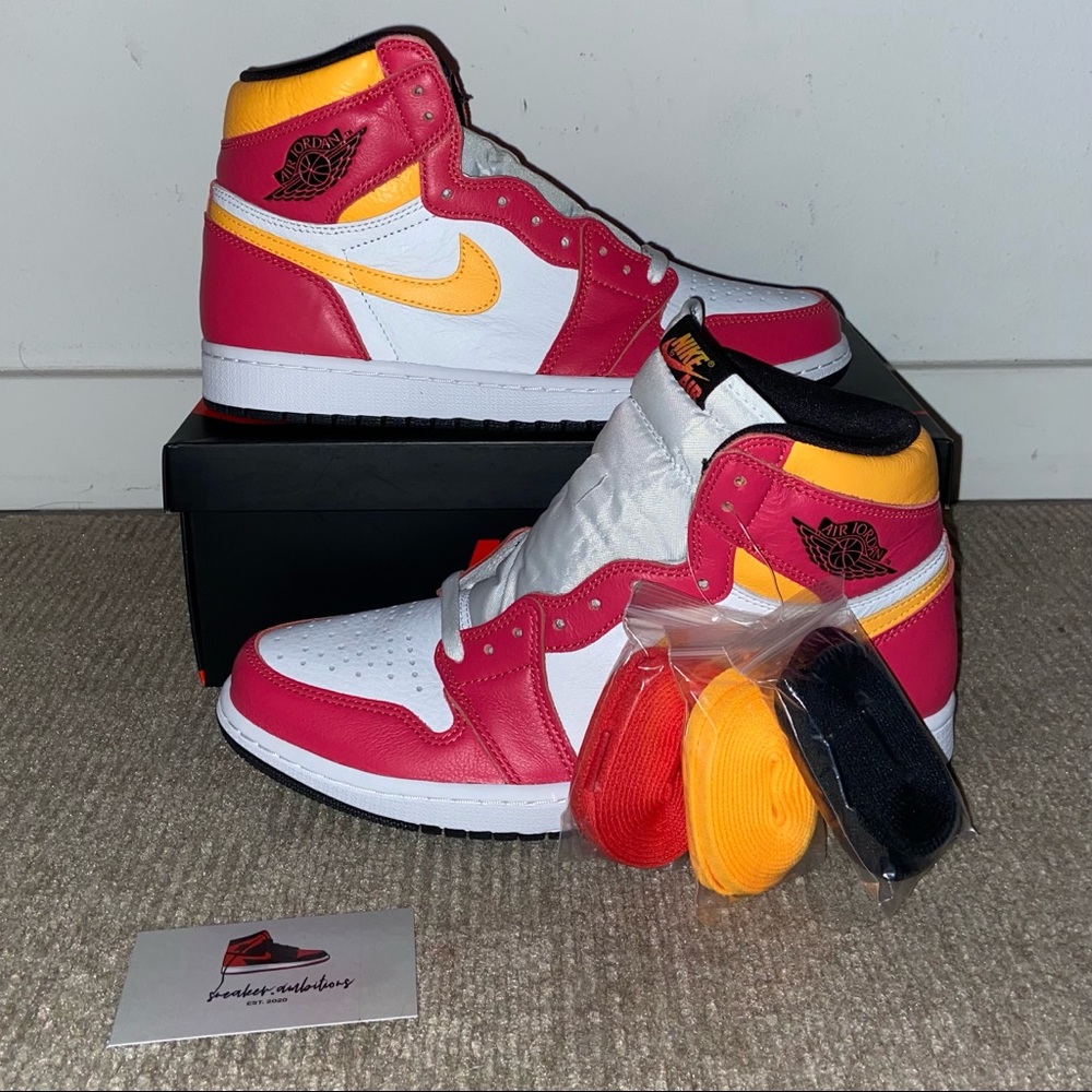 SOLD ❌ Jordan 1 Fusion Red Size 10.5